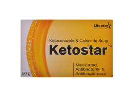 Ketostar Medicated Antibacterial & Antifungul Soap 50g